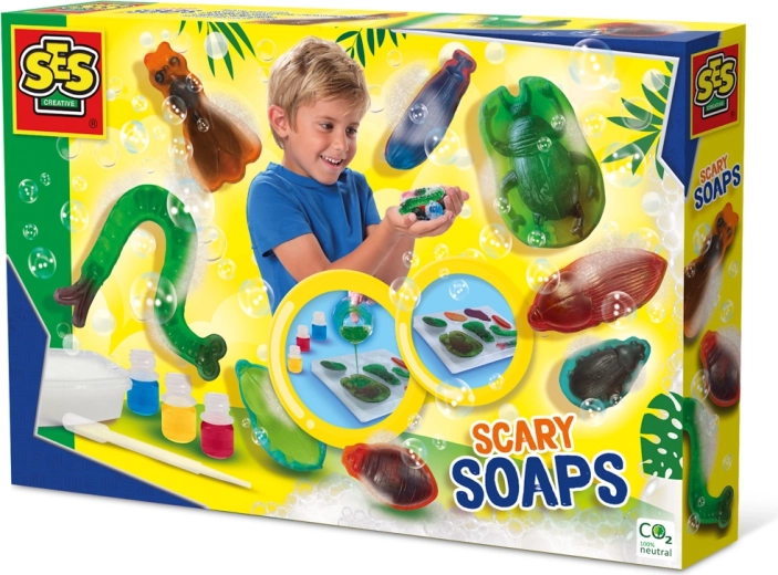 Herstellung gruseliger Seifen – kreatives Set für Kinder
