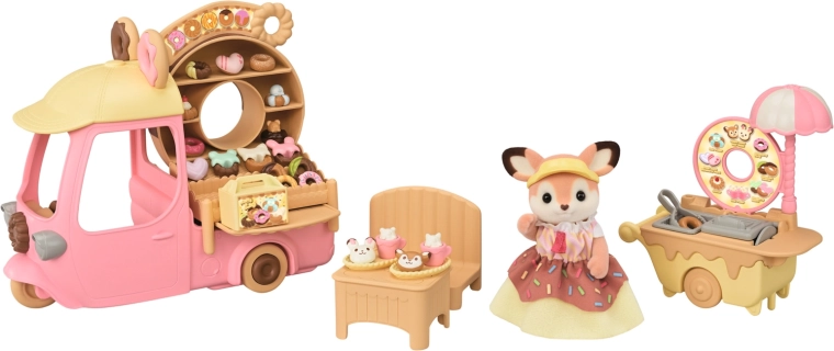 Mobiler Donut-Stand Sylvanian Families