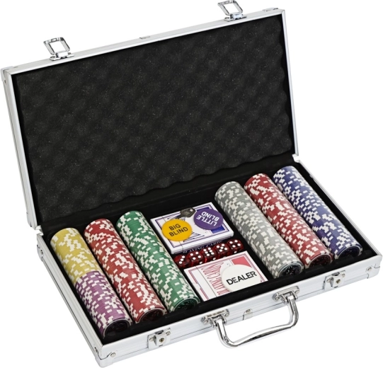 2Kids Toys Poker-Set im Koffer mit 300 Jetons