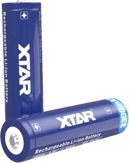 Akku XTAR 18650 Li‑ion 3,6 V 3300 mAh mit Schutz - 1 Stück