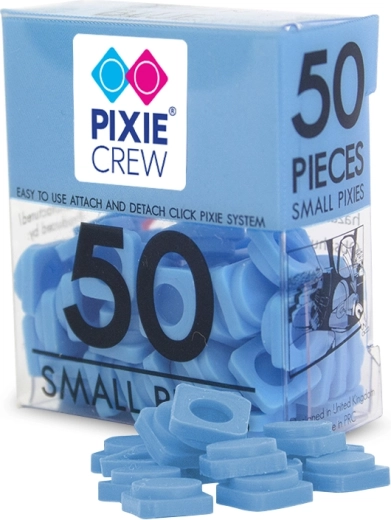 Pixie Crew kleine Silikon-Pixel hellblau (ca. 50 Stk.)