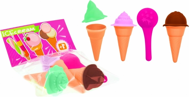 Eiscreme-Set – Gugelhupfe und Waffelhörnchen