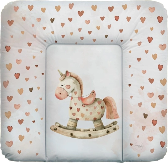Ceba Baby weiche Wickelauflage mittel 75 × 72 Basic Rocking Horse