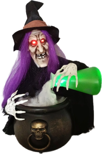 Partydekoration Hexe mit Zaubertrank