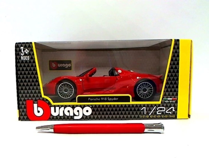 Bburago Porsche 918 Spyder rot 1:24 - 1 Stück
