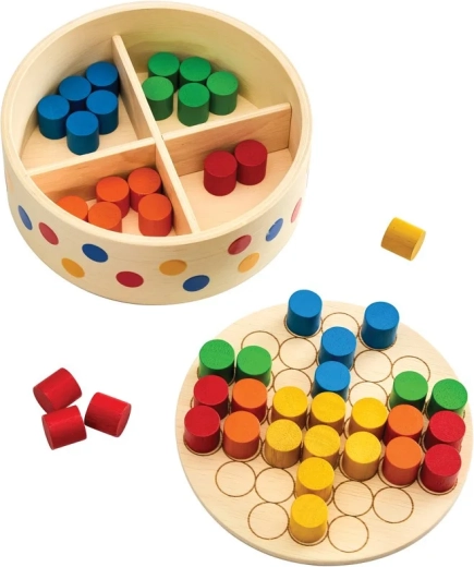 PlanToys Nach Vorlagen legen im Aufbewahrungsbox