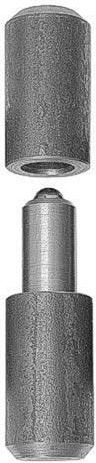 Anschweißband mit Kugel 110 × 30 mm