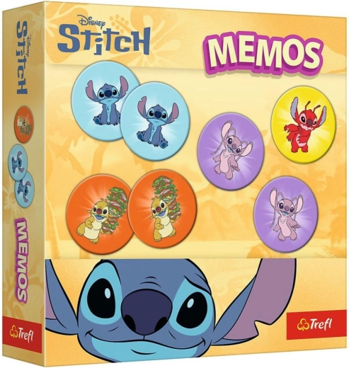 Papier-Memospiel Lilo & Stitch – Familien-Gedächtnisspiel