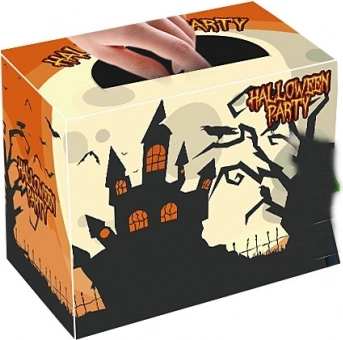 Set mit Stressabbau-Spielzeugen im Halloween-Design