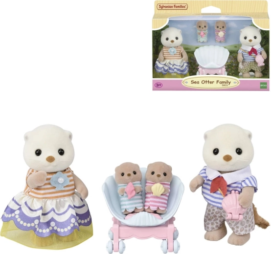 Sylvanian Families Seeotterfamilie – 4 Stück