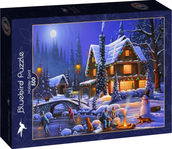 Bluebird Puzzle Feiertagsgeist 500 Teile
