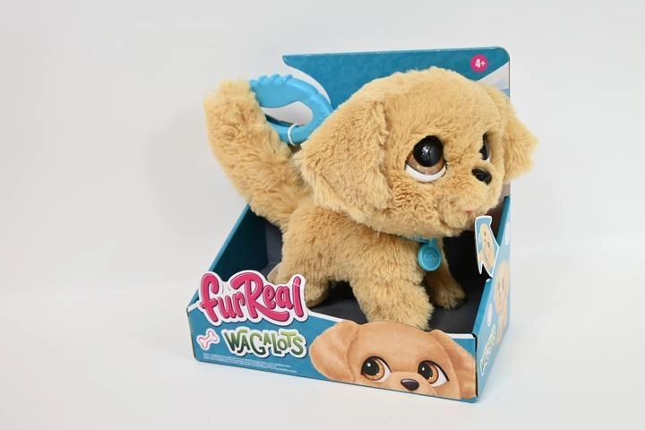 FurReal WaggLots laufender Golden Retriever an der Leine