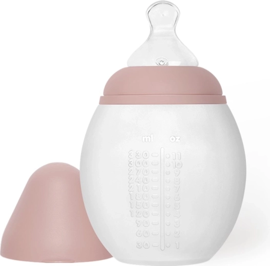 Élhée antikolikologische Babyflasche 330 ml Blush