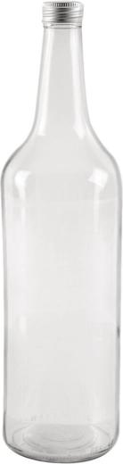 Glasflasche Spirit 0,5 l mit Metalldeckel