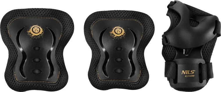 NILS Extreme H320 Fly Schutzausrüstungs-Set gold – S