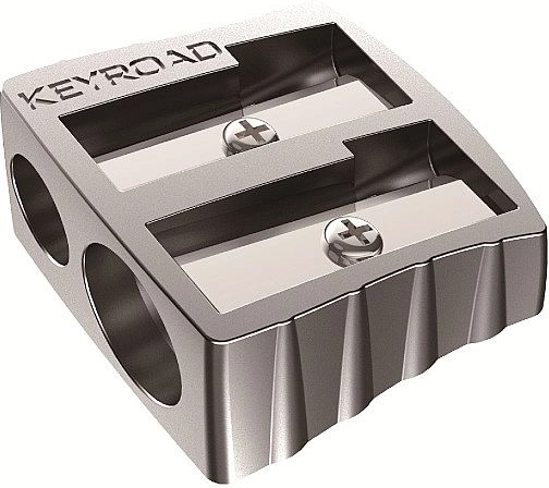 Keyroad Metall-Doppelspitzer silber