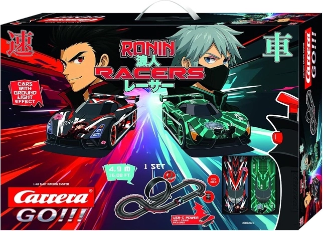 Carrera GO!!! Rennbahn Ronin Racers 4,9 m