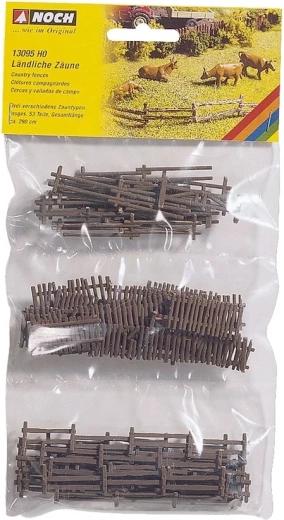 NOCH Landzaun – Set 290 cm (H0)