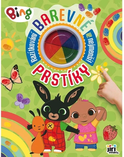 Bunte Fingerabdrücke Bing
