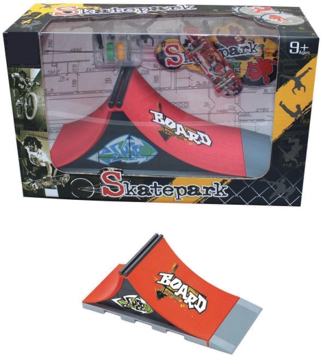 Skatepark mit Skateboard – 6 Varianten