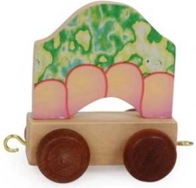 Small Foot Alphabet-Waggon – Drachenkörper