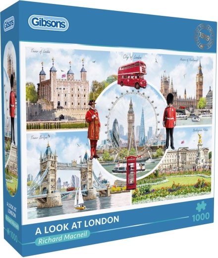 Gibsons Puzzle Blick auf London 1000 Teile