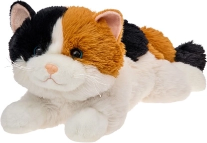 Katzendekoration in braun-schwarzer Ausführung