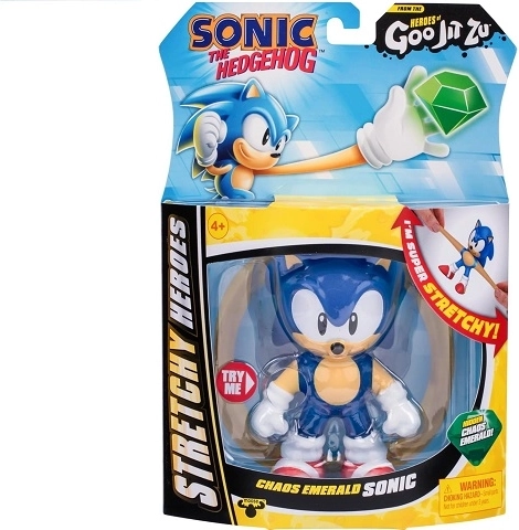 Goo Jit Zu Sonic – Stretch-Figur mit Chaos-Smaragd