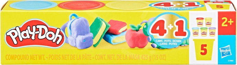 Play-Doh Knet-Set 5 Becher