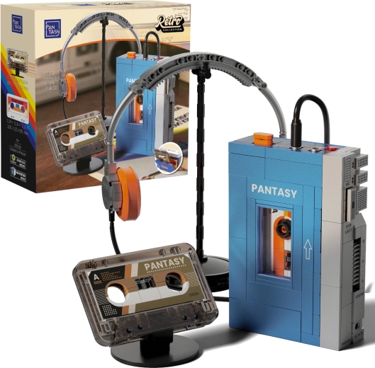 Pantasy Retro-Bausatz tragbarer Kassettenplayer Walkman