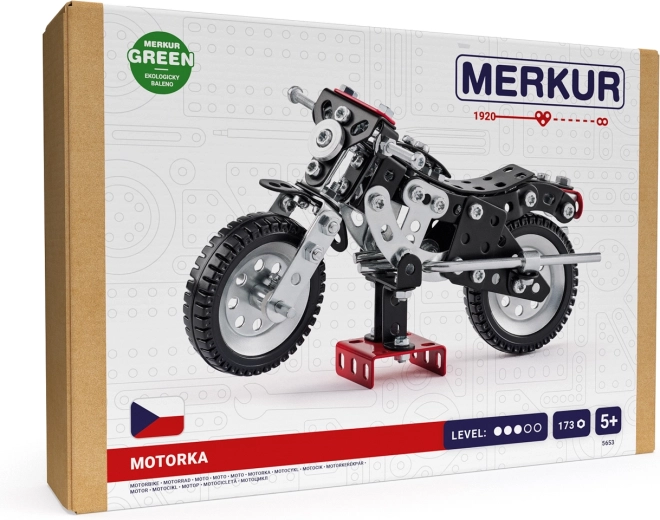 Merkur Motorrad Metallbaukasten