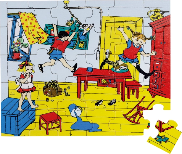 Holzpuzzle Pippi Langstrumpf – 30 Teile