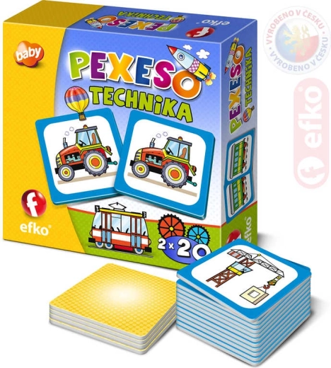 Efko Baby-Pexeso – Technik und Verkehrsmittel