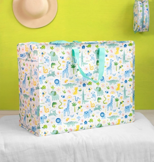 A Little Lovely Company XL Aufbewahrungstasche – Dschungel