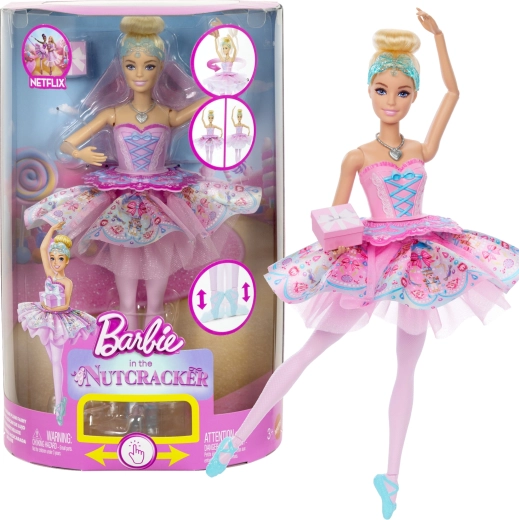 Barbie Nussknacker-Ballerina Clara mit verwandelbarem Rock