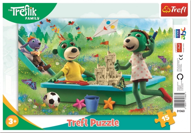 Puzzle Treflíci 15 Teile für Kinder