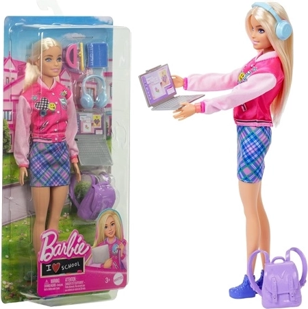 Barbie-Puppe „Zurück zur Schule“ mit Zubehör
