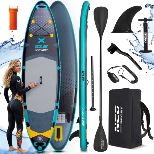 Aufblasbares Paddleboard Aquasurf 10’6 (320 × 84 × 15 cm)