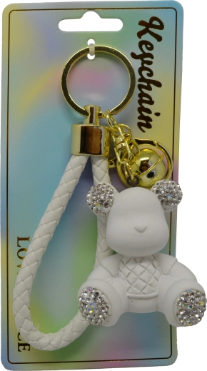 Schlüsselanhänger Weißer Bär
