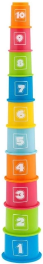 Chicco Stapelbecher mit Zahlen (10 Stk.) 9m+