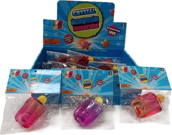 Antistress-Knautschspielzeug in Form eines Eis am Stiel – 1 Stück