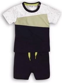 Dirkje Kinder-2-teiliges Set Sunny Around The World mint/navy
