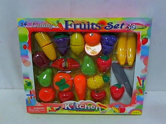 Geschnittenes Obst im Set – 30 Stk.