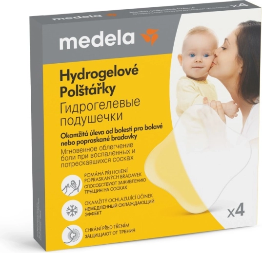 Hydrogel-Brustwarzenpads MEDELA 4 Stk.