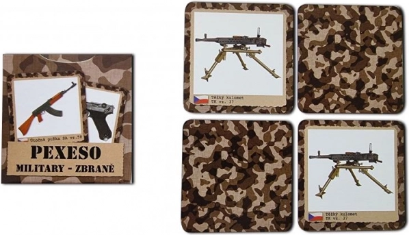 Pexeso Retro Militärwaffen
