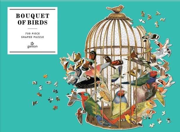 Galison Puzzle Vogelkäfig 750 Teile