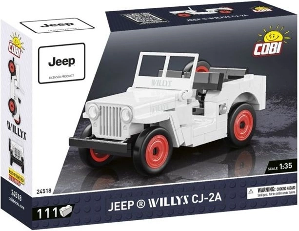 COBI Youngtimer Jeep Willys CJ-2A Bausatz 1:35 (111 Teile)