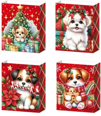 Weihnachts-Geschenktüte Größe L