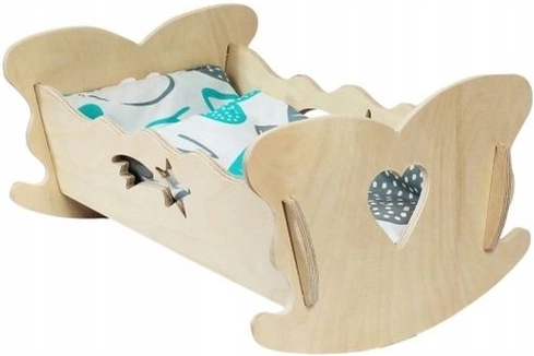 Kleine Wiege für Puppen