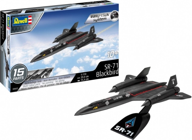 Plastikmodell SR-71 Blackbird Easy-Click 1:110
